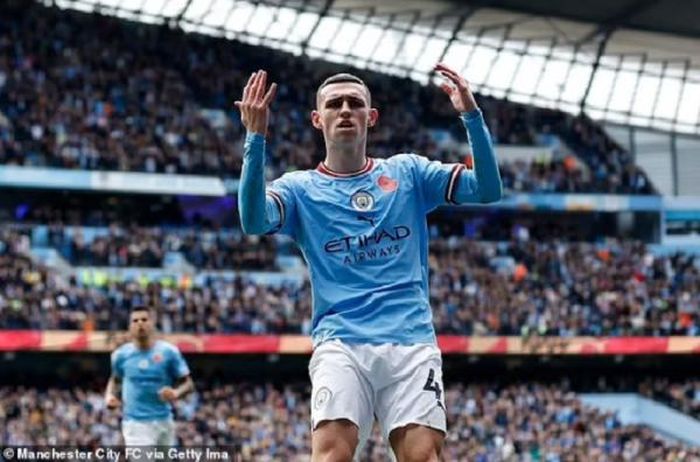 Phil Foden, cầu thủ thuộc biên chế Man City có giá 110 triệu bảng.