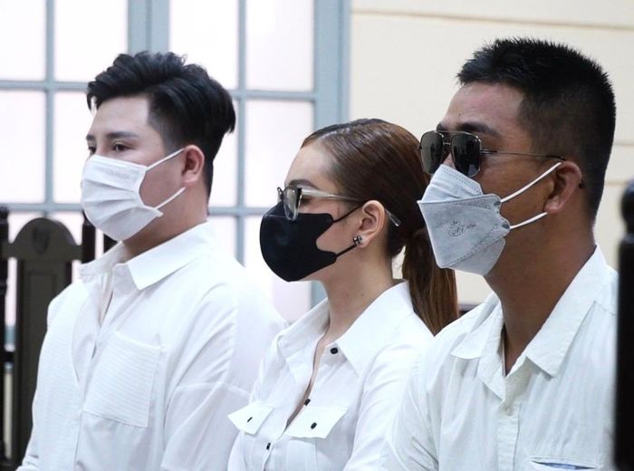 Bị cáo Nguyễn Xuân Hương Trang tại tòa. Ảnh: Dương Trang.
