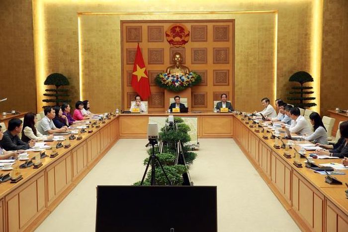 Toàn cảnh phiên họp. Ảnh - VGP.