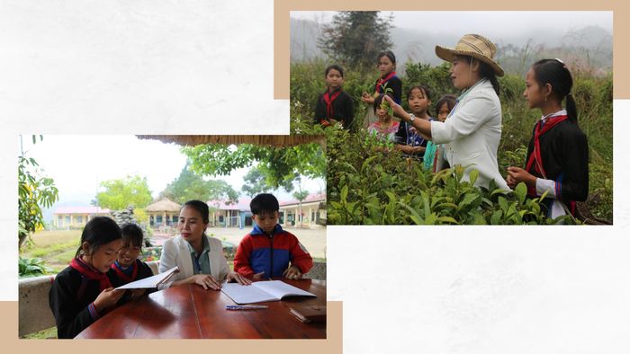 Gác lại hạnh phúc riêng, cô Hương chuyên tâm cho sự nghiệp giảng dạy.