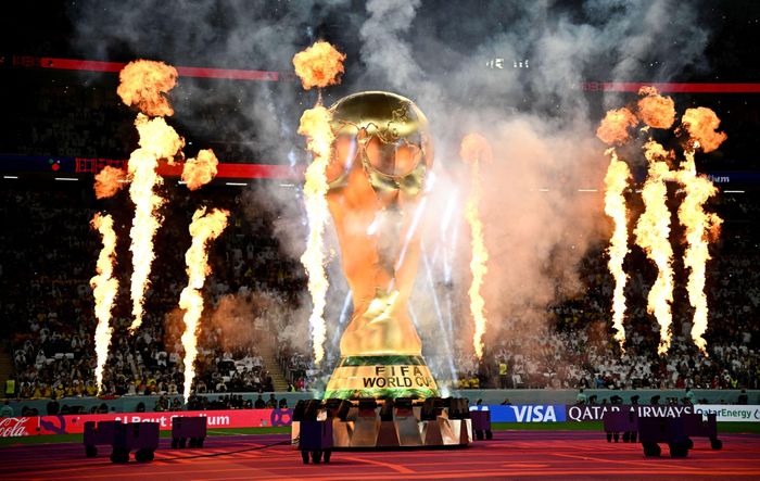  Lễ khai mạc hoành tráng của World Cup 2022. Ảnh: Reuters. 
