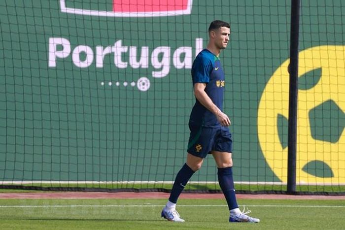  Ronaldo không thể tham dự trận đấu đó do bị viêm dạ dày. (Ảnh: Hải An/Vietnam+) 