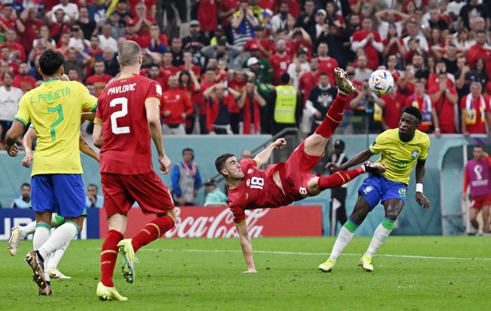  Serbia khép lại trận đấu mà không có nổi một cú sút trúng đích. 