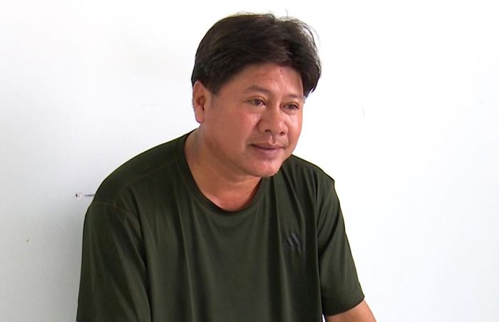 Phương tại cơ quan điều tra. Ảnh: Nghiêm Túc.