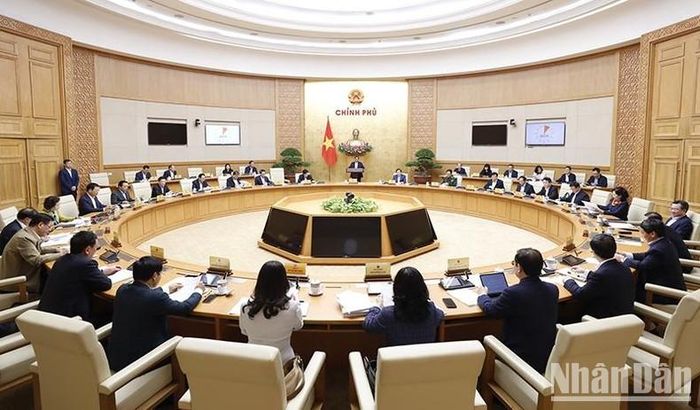 Toàn cảnh phiên họp Chính phủ thường kỳ tháng 11.