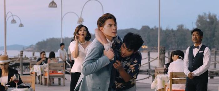 Bộ đôi Tú (Anh Tú) và Khoa (Mạc Văn Khoa) của "Siêu lừa gặp siêu lầy"