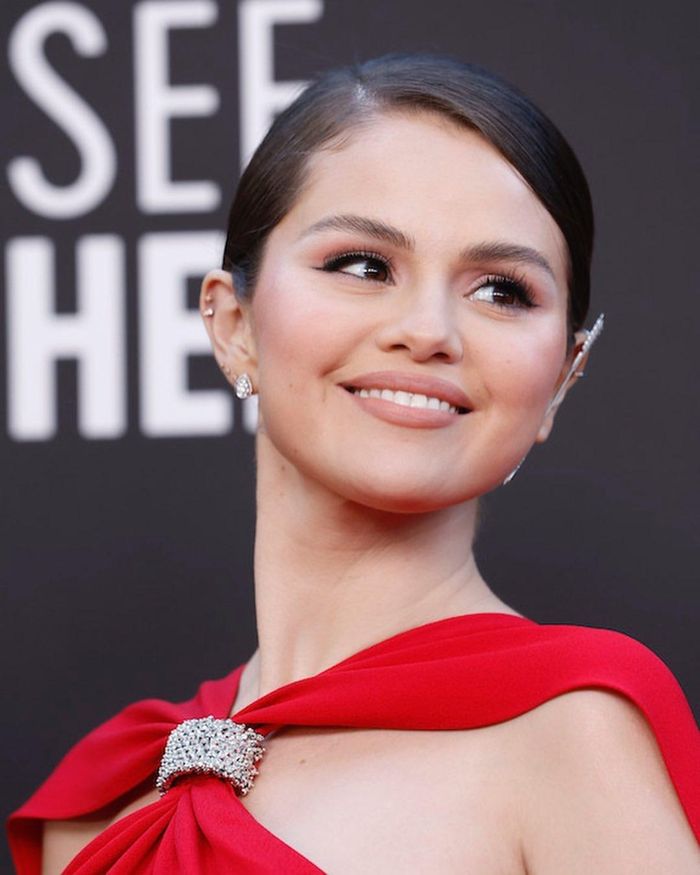 Selena Gomez chăm chỉ đăng ảnh cười nhiều hơn trong năm 2022. Ảnh: @selenagomez.