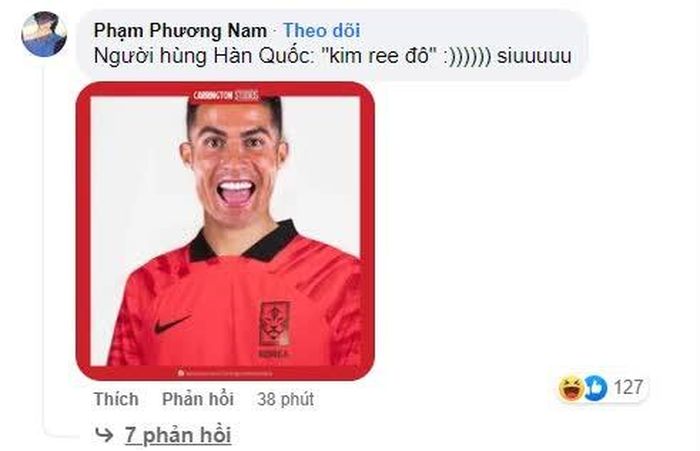 CĐV gọi Ronaldo là người hùng Hàn Quốc