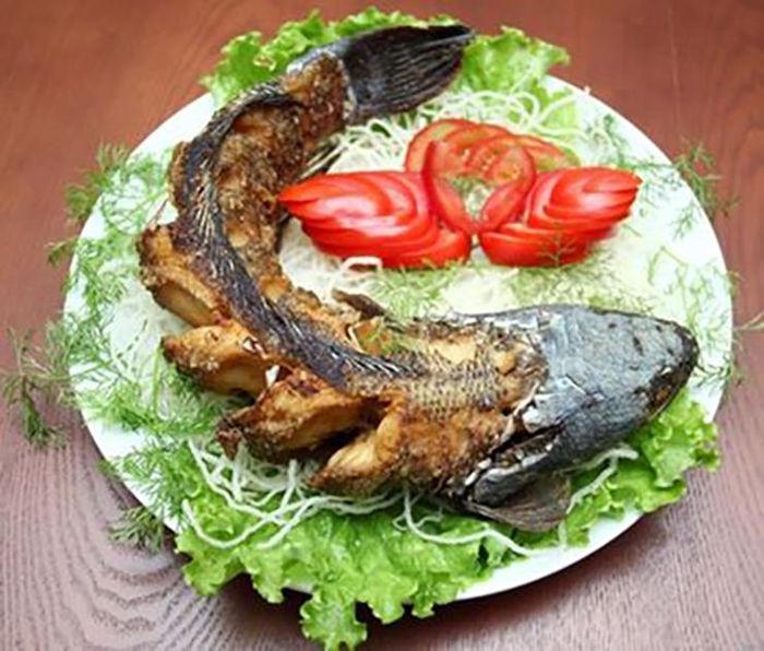 Giờ đây, cá nheo thành đặc sản được bán ở thành phố với giá 150.000 đồng/kg.