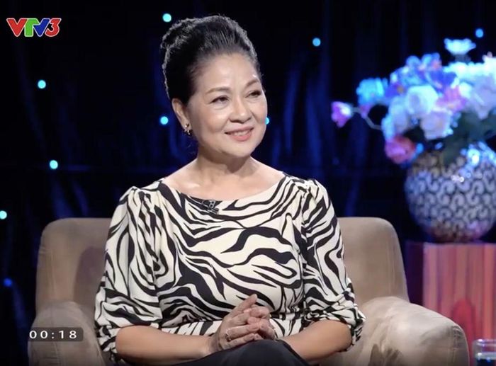 NSƯT Minh Phương trong chương trình Lời tự sự. Ảnh: CMH. 