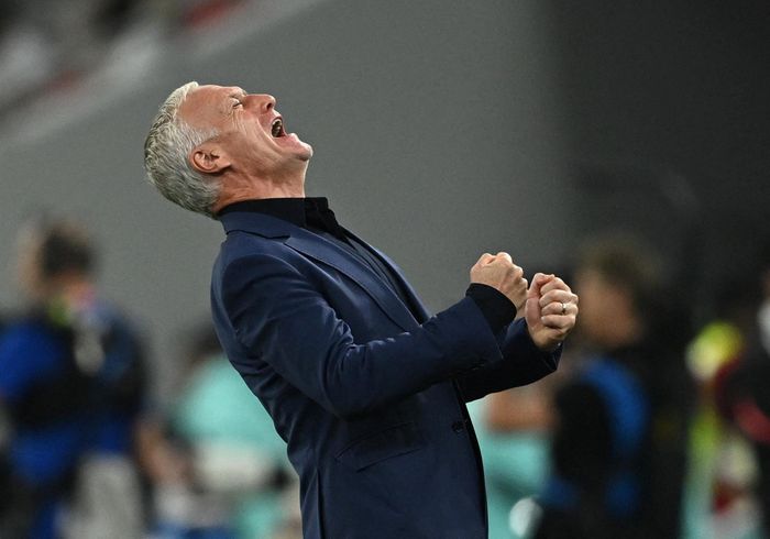  Deschamps vẫn xây dựng lối chơi thực dụng cho tuyển Pháp ở World Cup 2022. Ảnh: Reuters. 