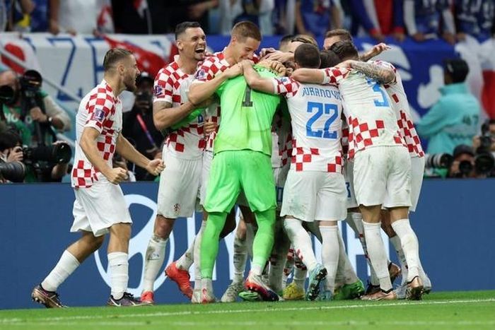 Cùng góp mặt vào tứ kết với Brazil là các cầu thủ Croatia.