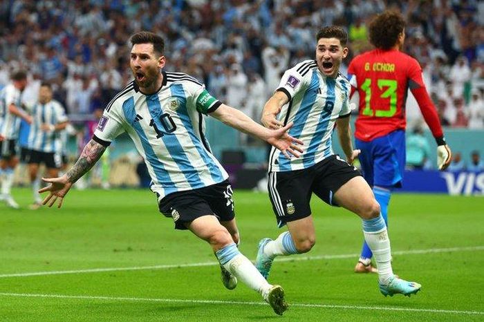 Messi đã ghi 3 bàn mở tỷ số cho Argentina ở giải đấu này