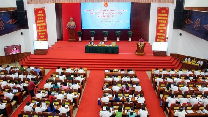 Dự kiến kỳ họp cuối năm HĐND tỉnh Hậu Giang sẽ diễn ra từ nay đến ngày 9-12. Ảnh: BẢO AN