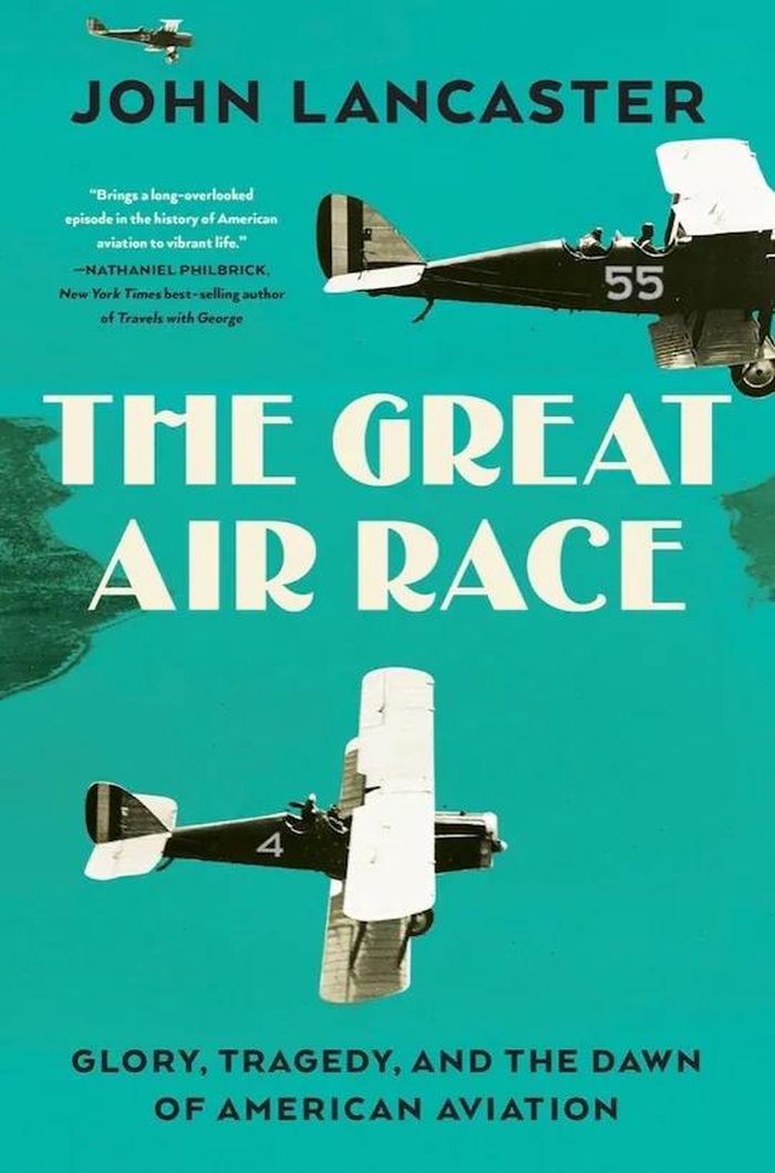  Bìa sách The Great Air Race: Glory, Tragedy, and the Dawn of American Aviation. Ảnh: Liveright. 