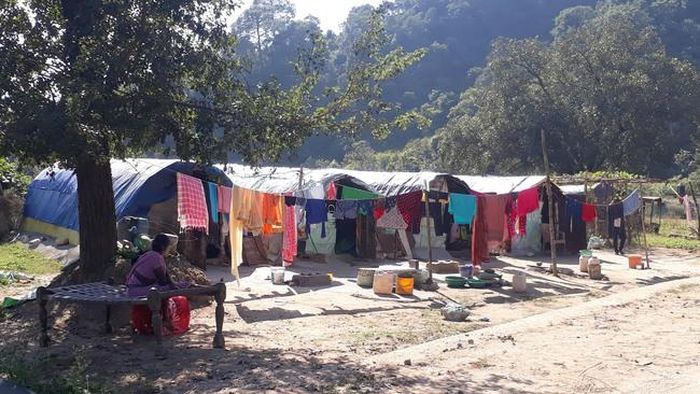 Một điểm cư trú của người Dalits