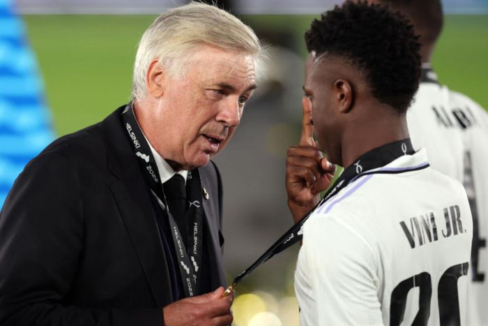 Ancelotti như người cha giúp Vinicius về mọi mặt