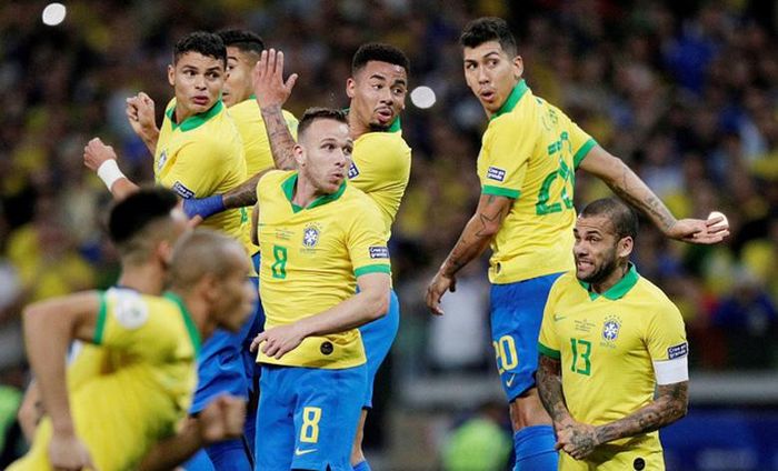 Với hàng công gồm những chân sút thượng thặng, Brazil được coi là ứng viên hàng đầu cho danh hiệu vô địch World Cup 2022 lần này. Ảnh: Internet
