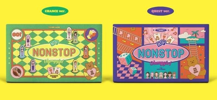 Bìa album "Nonstop" của Oh My Girl