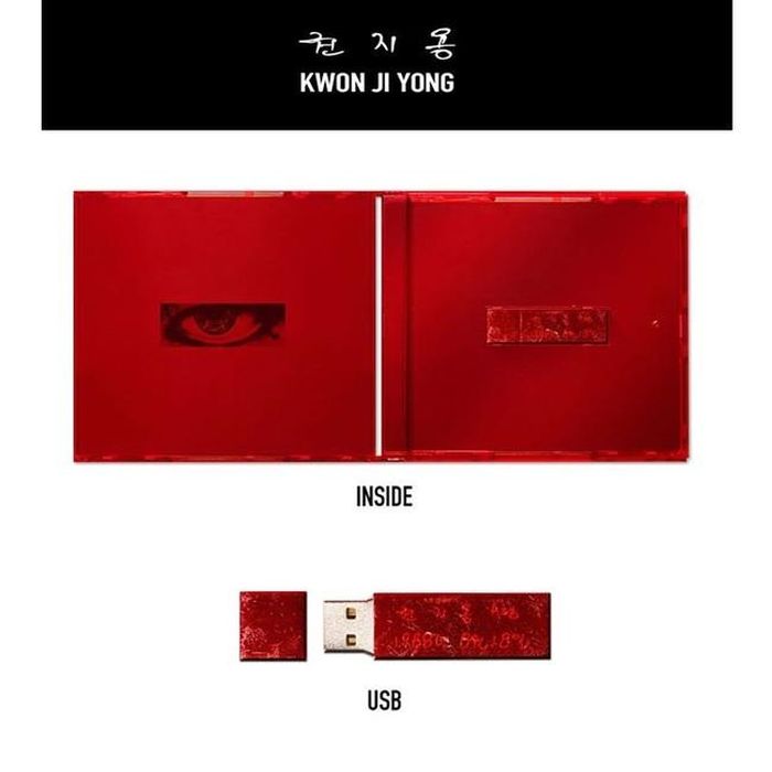 Bìa album "Kwon Ji Yong" của G_Dragon