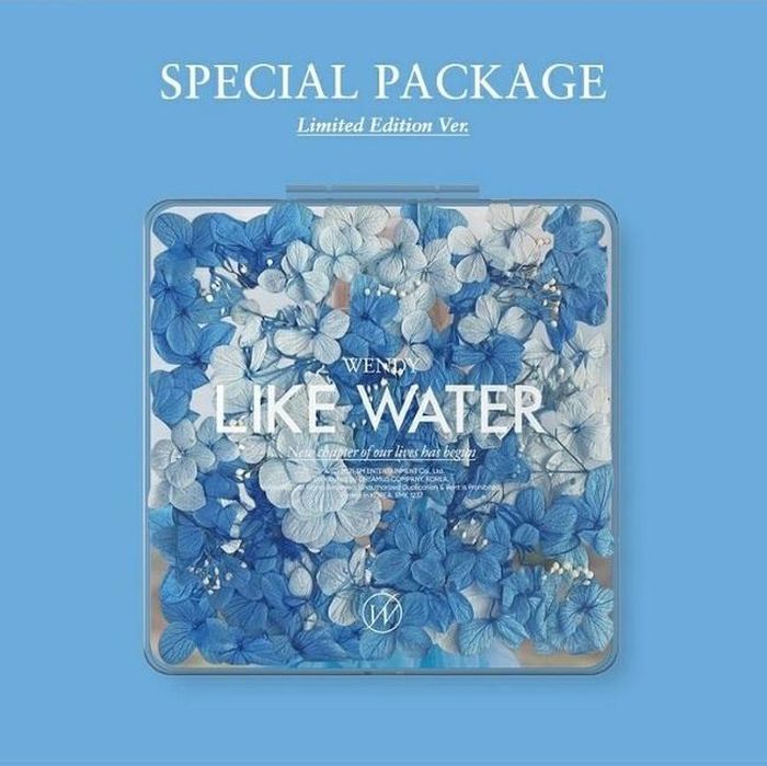 Bìa album "Like Water Limited Edition" của Red Velvet Wendy