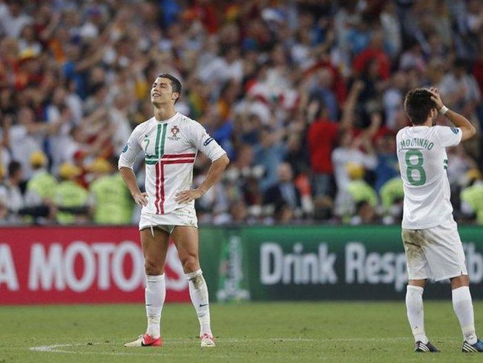 Ronaldo cũng từng không thể thực hiện lượt sút của mình vì đội tuyển của anh đã thua trận trước đó