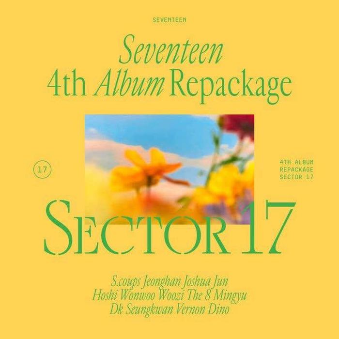 Bìa album "Sector 17" của Seventeen