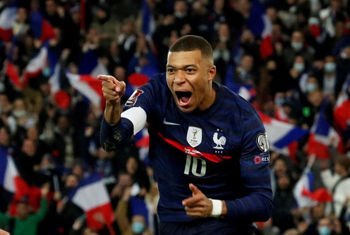 Mbappe đang tỏa sáng cùng tuyển Pháp. Ảnh: FIFA