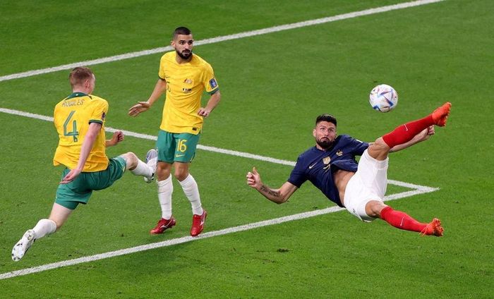 Xuất phát điểm không tốt, nhưng Giroud đã phấn đấu để có chỗ đứng cao trong lịch sử bóng đá Pháp. Ảnh: Reuters.