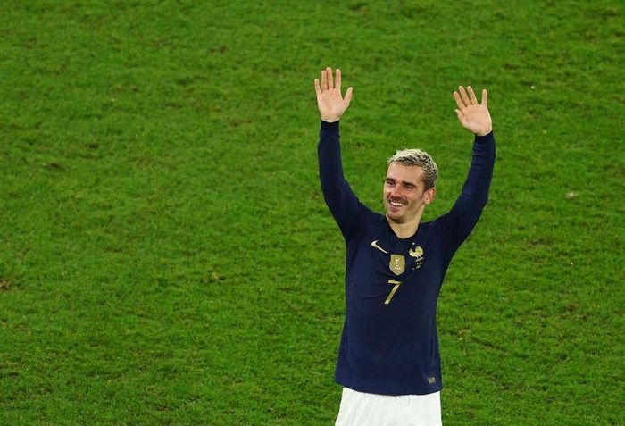 Griezmann là "viên đá đỉnh vòm" của ĐTQG Pháp dưới triều đại Deschamps. Ảnh: Reuters.