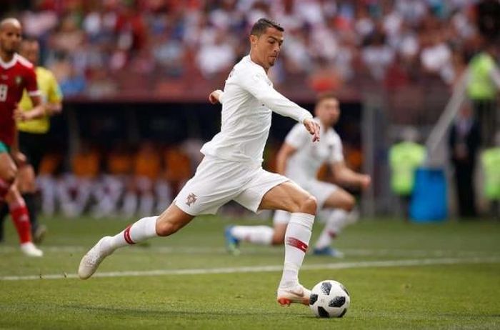 Cristiano Ronaldo đạt tốc độ chạy nước rút nhanh nhất World Cup 2018 là 34km/giờ