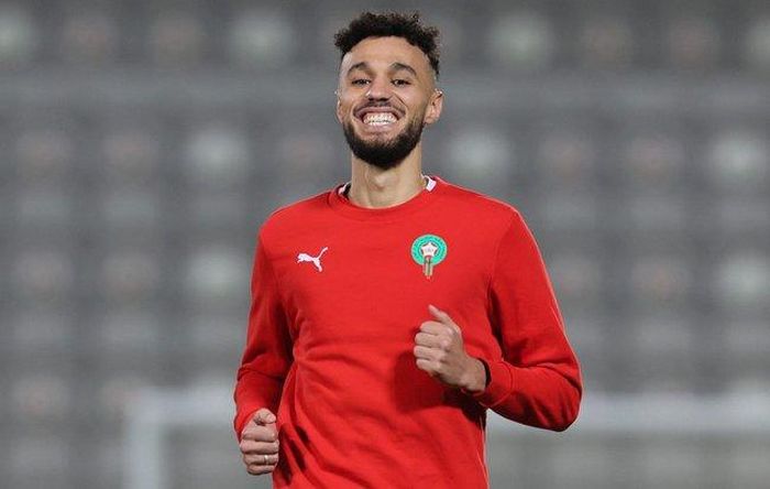 Noussair Mazraoui trở lại đội hình Ma-rốc trận gặp Pháp