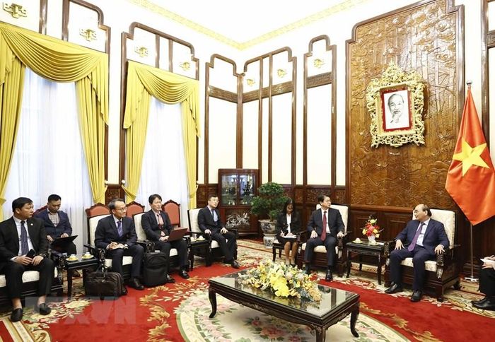 Ông Seong Ghi-hong, Chủ tịch, Giám đốc điều hành Hãng Thông tấn Yonhap của Hàn Quốc đang có chuyến thăm Việt Nam từ ngày 13-16/12. (Ảnh: Thống Nhất/TTXVN)