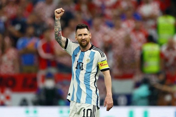 Messi đã có 5 bàn thắng, 3 kiến tạo ở World Cup 2022. Ảnh: Reuters.
