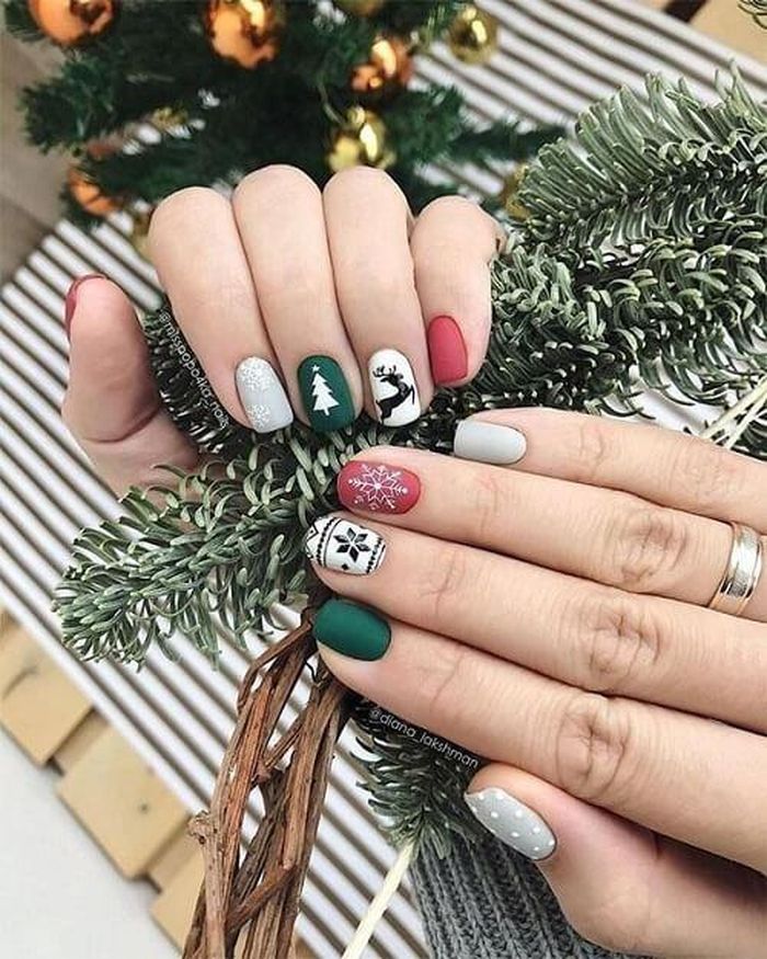 Họa tiết linh động, độc đáo mang đậm không khí Giáng sinh. 