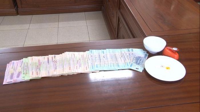 Tang vật vụ án.