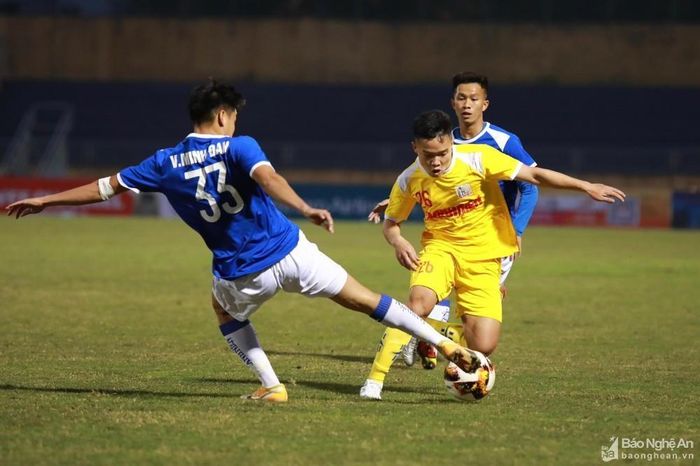 Hai cánh vẫn sẽ là hướng tấn công chủ lực của U21 Sông Lam Nghệ An. Ảnh Chung Lê