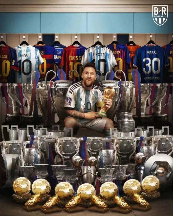  Messi sở hữu bộ sưu tập danh hiệu đồ sộ 
