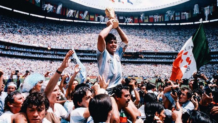 ... Diego Maradona để mang cúp vàng thế giới về cho Argentina