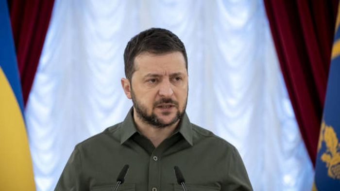 Tổng thống Ukraine Volodymyr Zelensky. Ảnh: Global Look Press