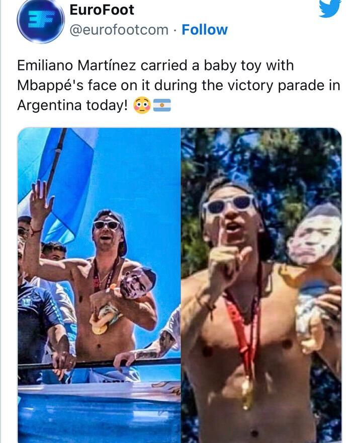 Hành động của thủ môn Argentina đang bị nhiều người hâm mộ chê trách vì quá lố.