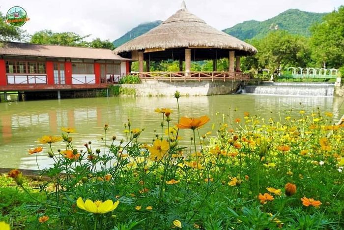 View cực xịn tại Nhà hàng Hoa Anh Đào - Núi Cấm