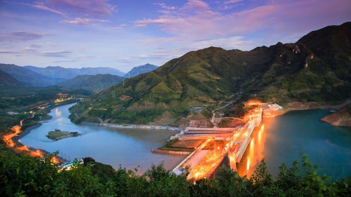 Nhà máy thủy điện Sơn La. Ảnh:Internet