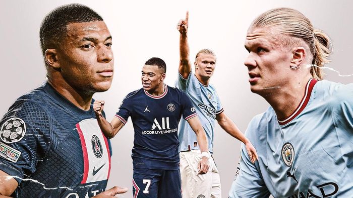 Mbappe, Haaland là thế hệ tiếp theo được kỳ vọng rất nhiều cho tương lai một ngày vắng cả Ronaldo lẫn Messi trên sân cỏ