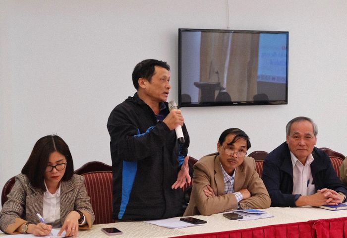 Các đại biểu trao đổi, thảo luận tại hội thảo. Ảnh: Hoàng Ngọc 