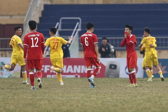 Chung cuộc U21 Viettel thất bại 1-3 trước Hà Nội ở bán kết 1