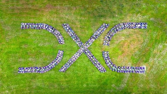Gần 800 khách xếp hình logo công ty ĐXC trong Event 2022 ở thác Giang Điền, Đồng Nai