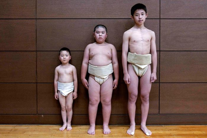 Những đô vật nhí tập luyện từ năm 5 tuổi. Ảnh: Lord K2.