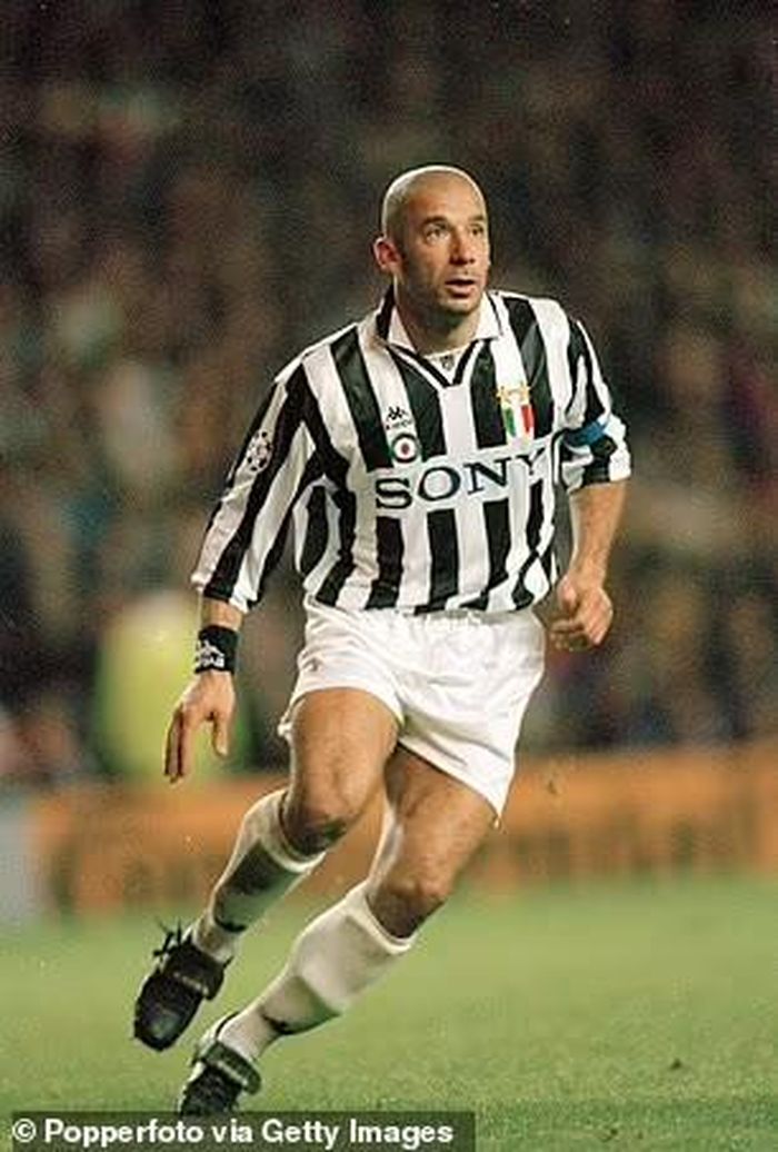 Tại Juventus, ông đã giành chức vô địch Champions League năm 1996 sau khi thua trận chung kết năm 1992 tại Sampdoria. Ảnh: Getty Images