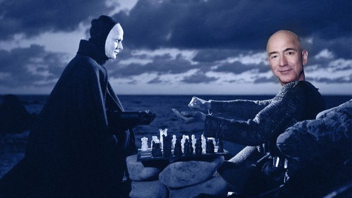  Jeff Bezos, nhà sáng lập Amazon và là một trong những tỷ phú công nghệ giàu nhất thế giới, có nhiều khoản đầu tư vào các công ty nghiên cứu chống lão hóa. Ảnh: MIT Technology Review. 